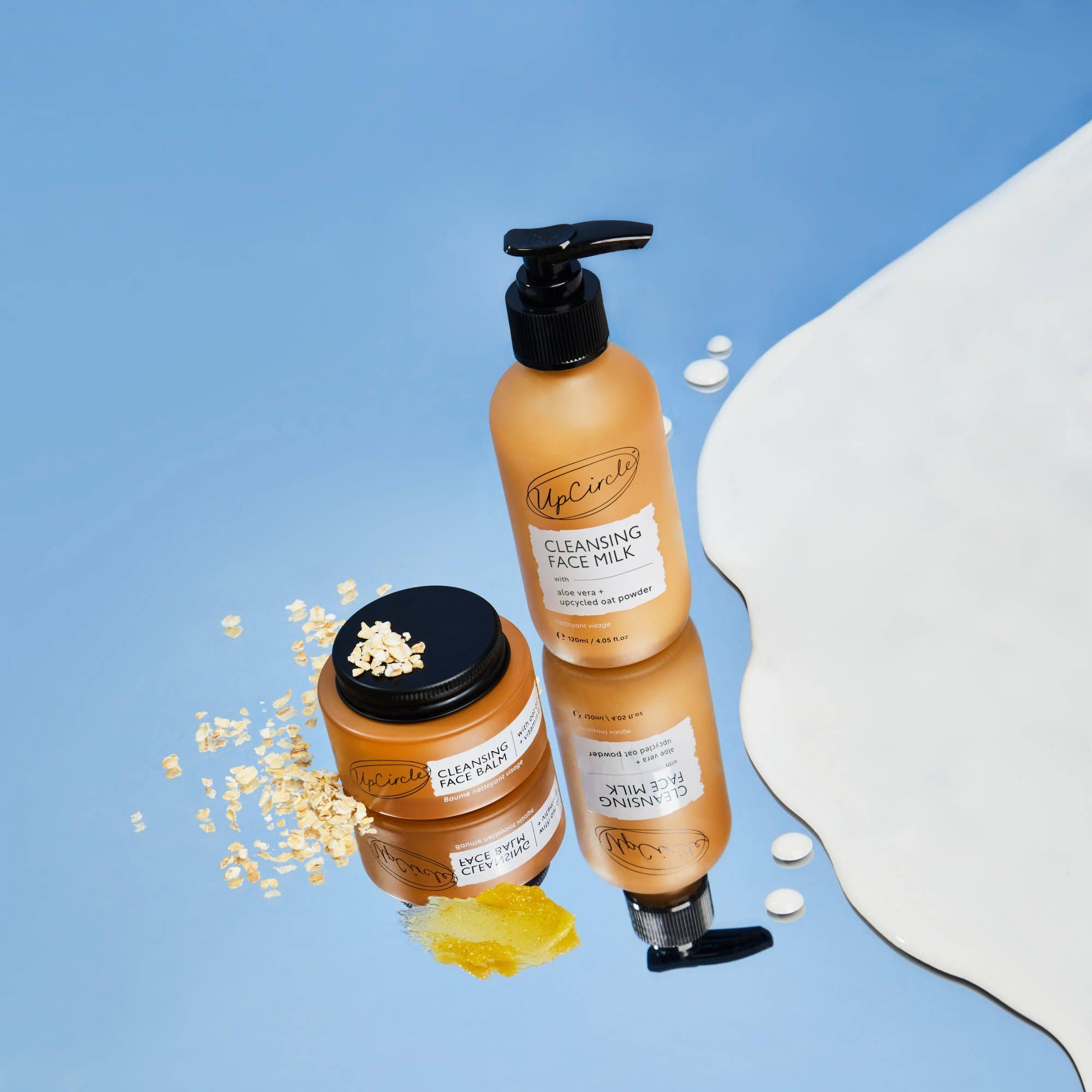 UpCircle Beauty UK – wholesale Make-up remover – Natural Cleansing Balm Makeup Remover with Oat + Vitamin E6