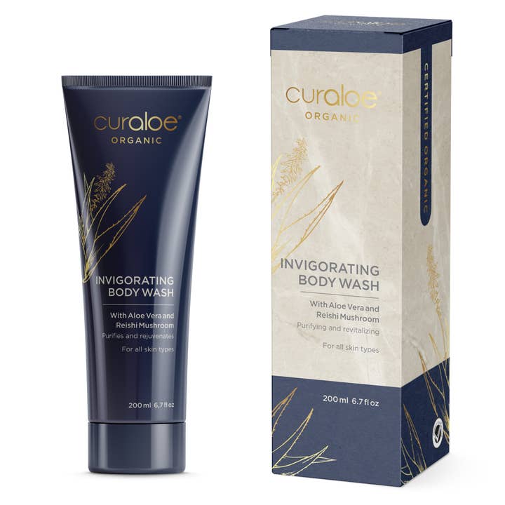 Invigorating Body Wash Organic for wholesale by Curaloe