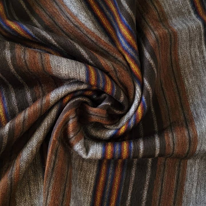 LATITUDE ZERO GOODS - Wholesale Throw blanket - Bolivar - Queen size Alpaca Wool Throw Blanket2