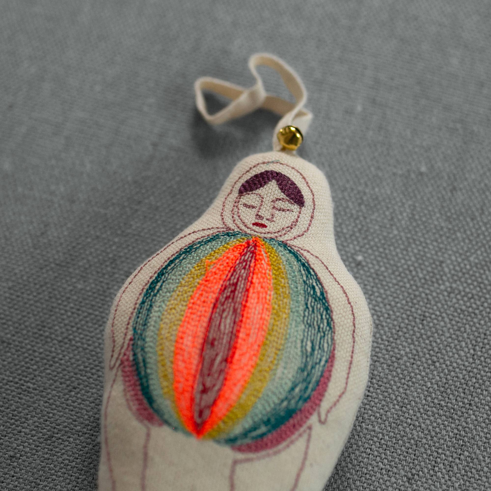 Skippy Cotton - Wholesale Ornament - Rainbow Baby - Lavender & Cotton Ornament, Token3