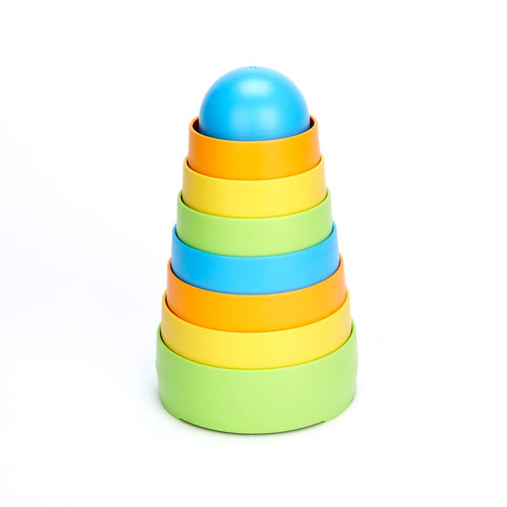 Green Toys - Wholesale Stacking Rings Game - Baby - Stacker
