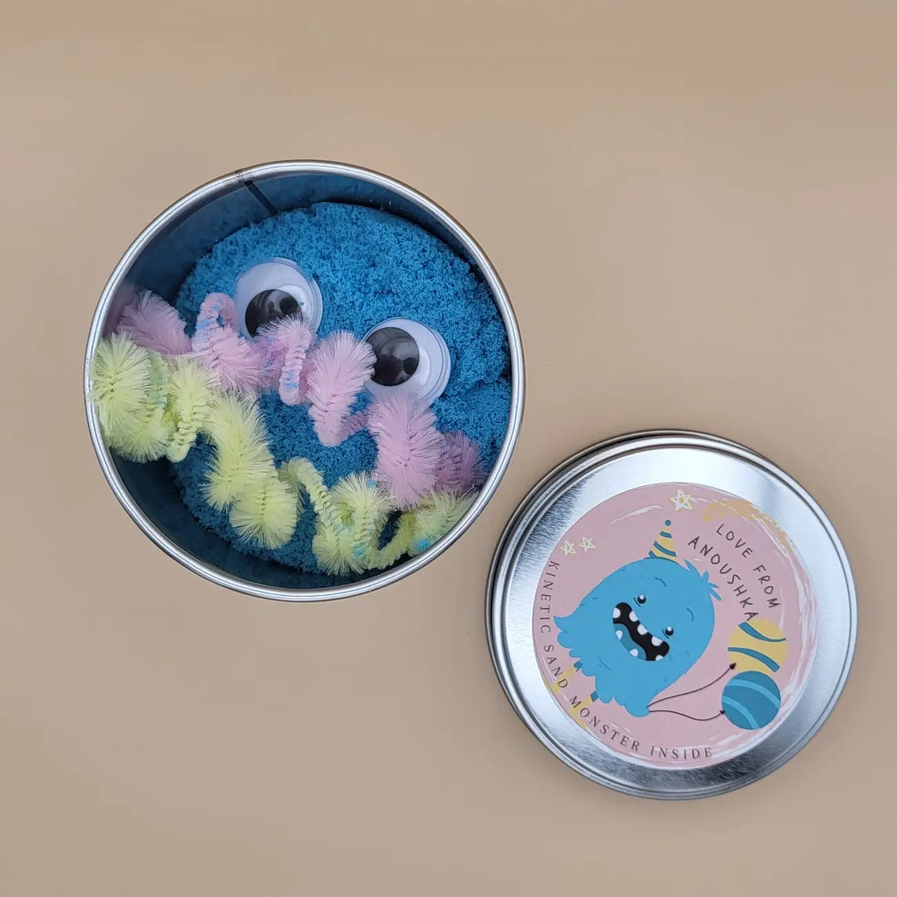 Ax & Nush – wholesale Putty/slime – Child – Build a Monster Sensory Tin1