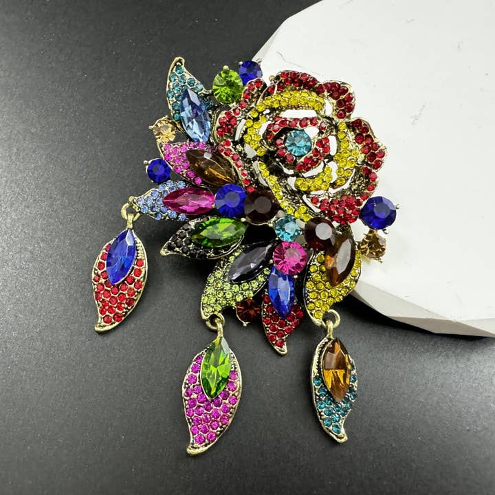 Rose Rhinestone Brooch PA5205 and other Purchase Wholesale corsage pins. Free Returns & Net 60 Terms on Faire trending on Faire.