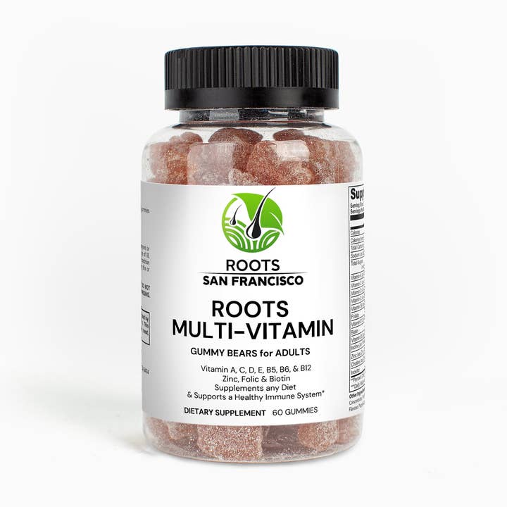 Roots Multi-Vitamin Gummy Bear for wholesale by Roots San Francisco
