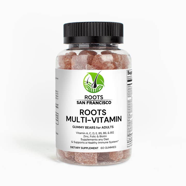 Roots San Francisco – wholesale Oralt tillskott/Vitamin – Roots Multi-Vitamin Gummibjörn