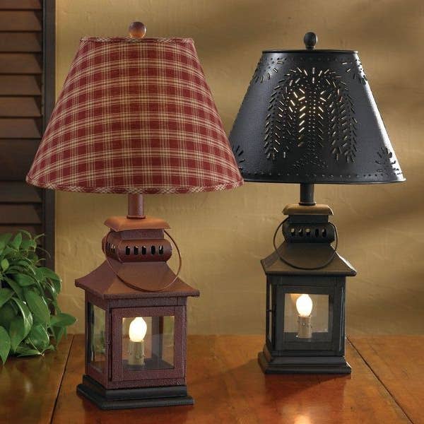 Park Designs - Wholesale Accent/Desk Lamp - Iron Lantern Lamp - Red