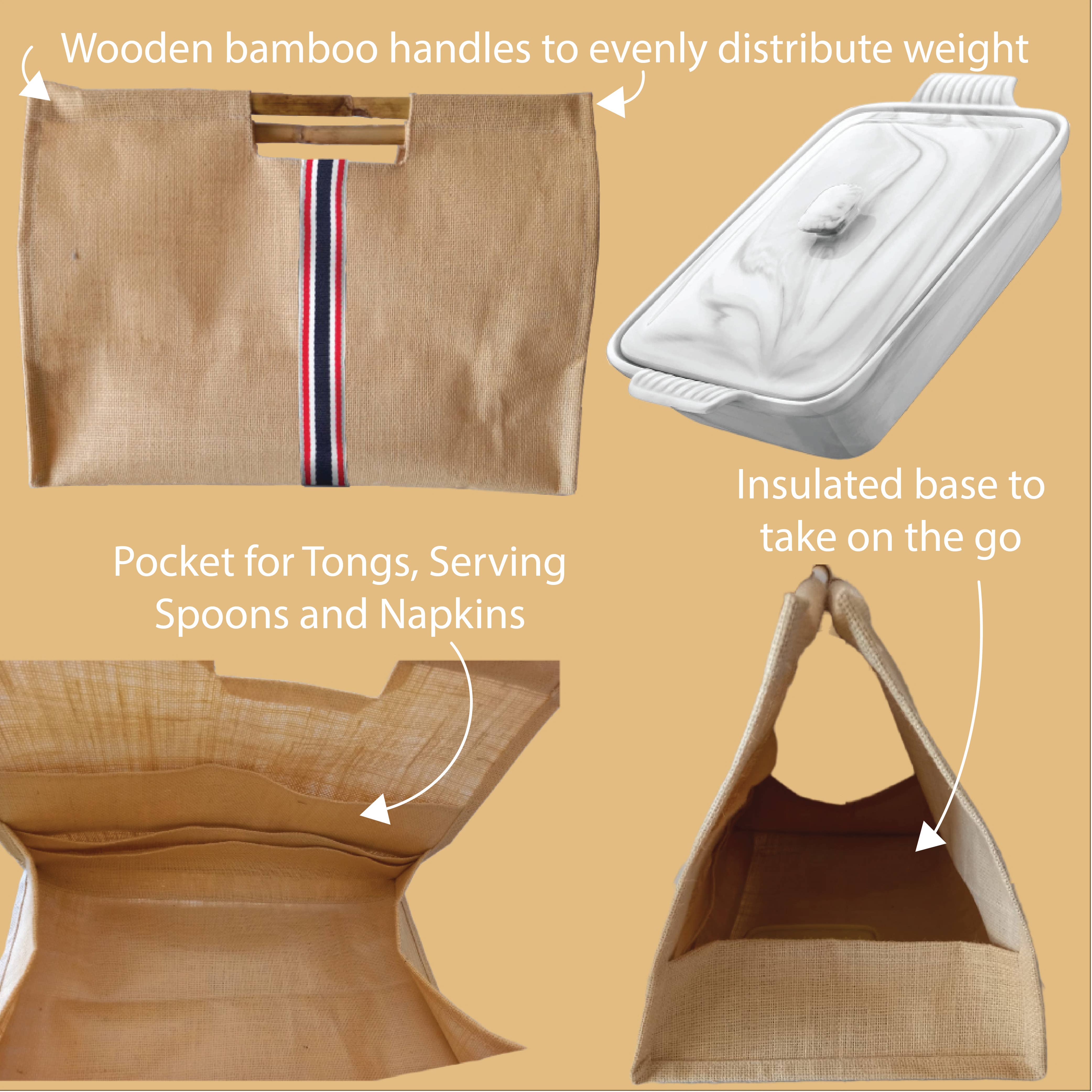 Buzzee - Wholesale Tote Bag - Women's - Cookware Tote - Carrier Bag for Casseroles12