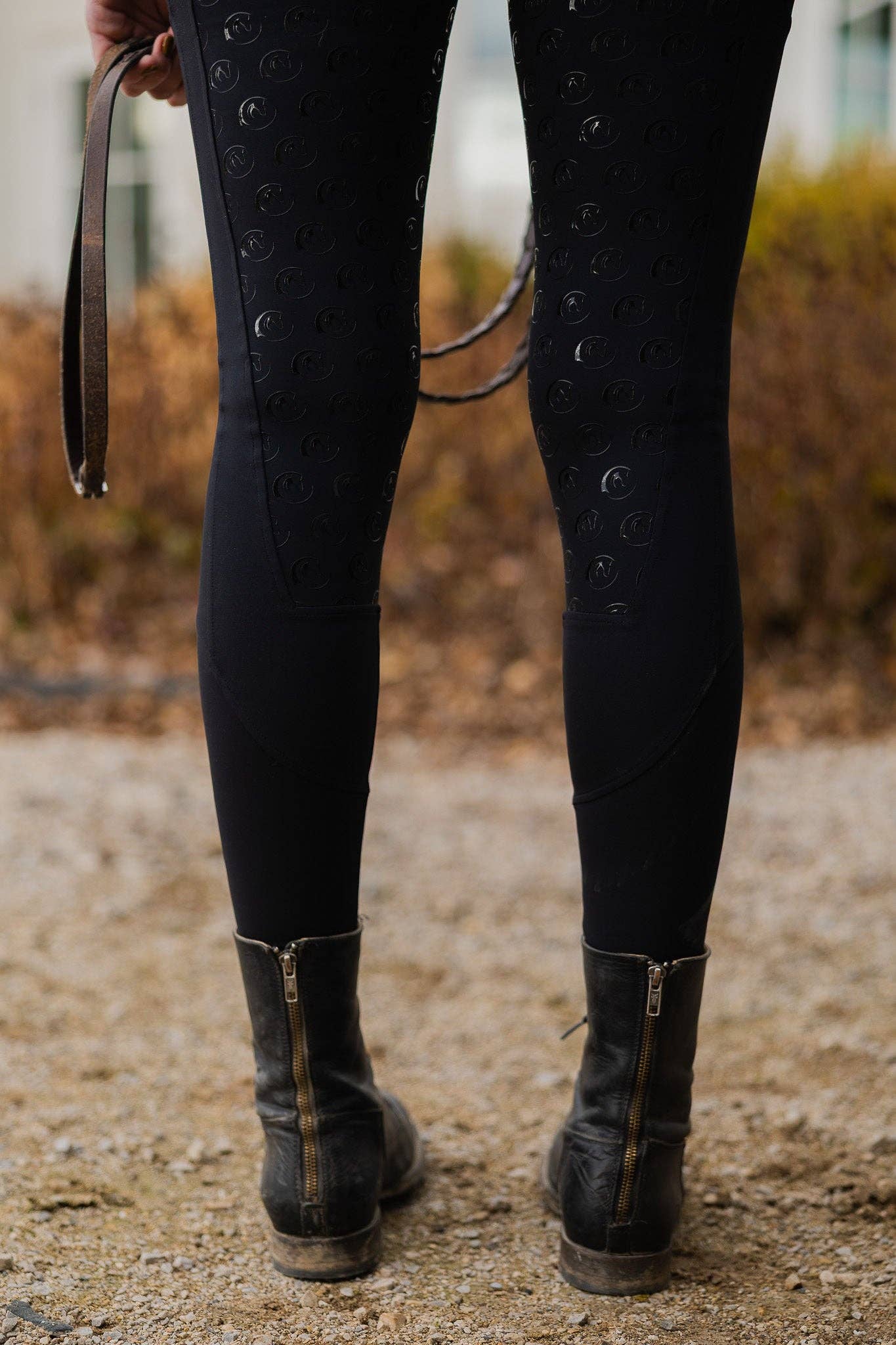 Bridle Up Hope Shop - Wholesale Athletic/Lounge Leggings - Women's - Lucky Horseshoe Riding Leggings2