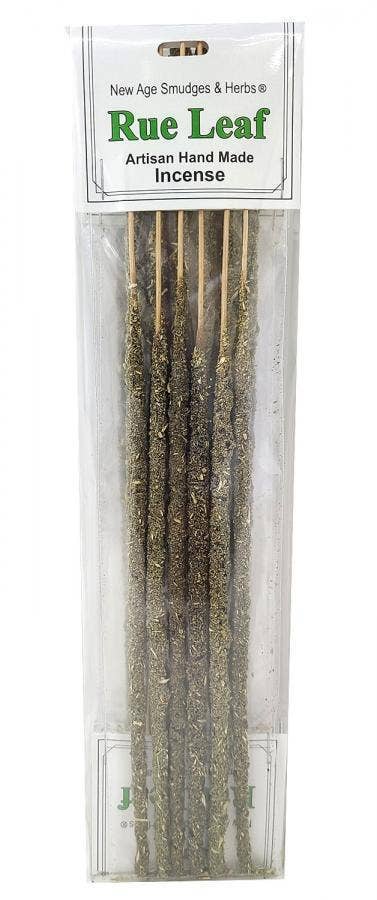 GREENROOTS USA LLC - Wholesale Incense - Artisan Rue Leaf Incense Sticks (6 Sticks Pack)0