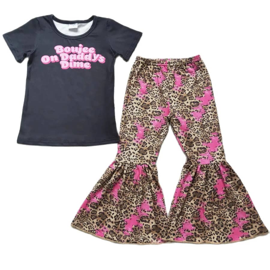 Bell Bottom Outfits For Little Girls & Toddlers, Ships Fast