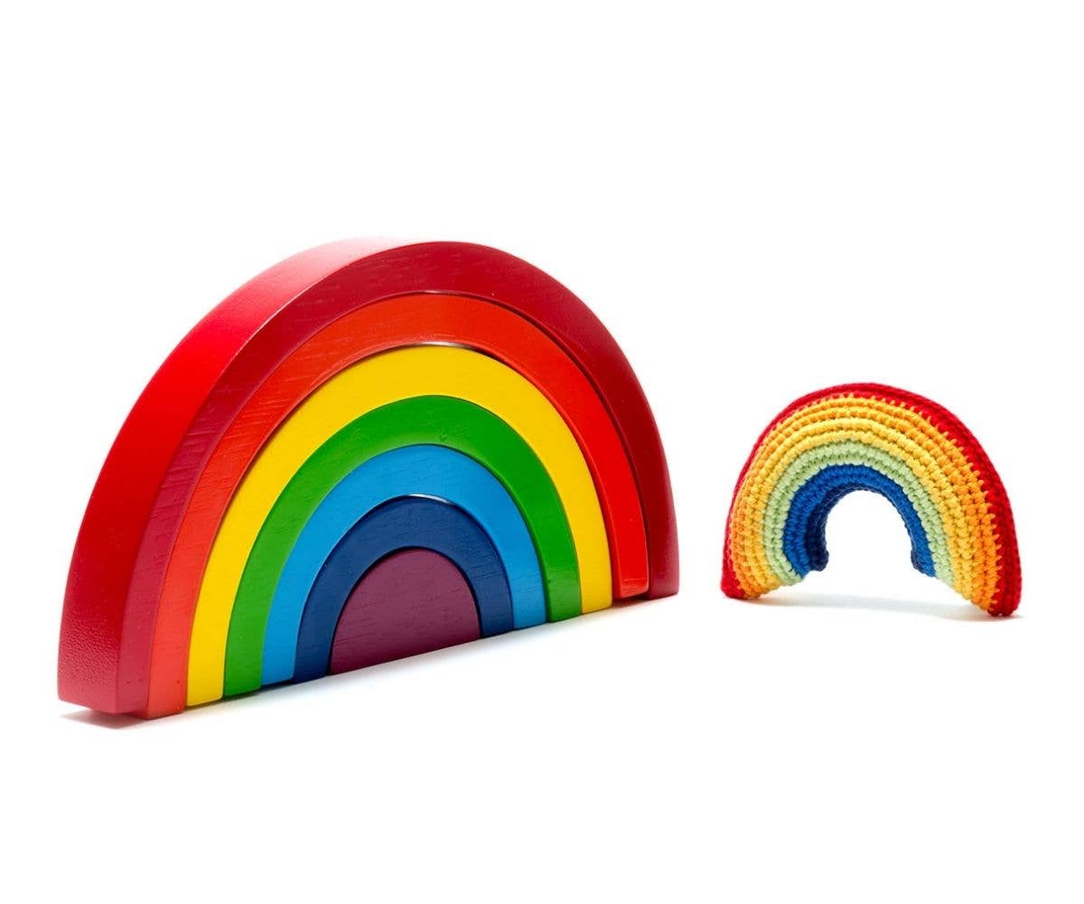 Best Years Ltd – wholesale Stuffed/plush toy – Kids & baby – Crochet Bright Rainbow Plush baby toy4