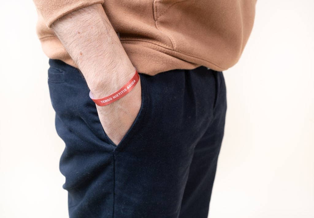 UO – Engroshandel Flettet armbånd – Stofarmbånd «I Have Acute Grandchilditis»1