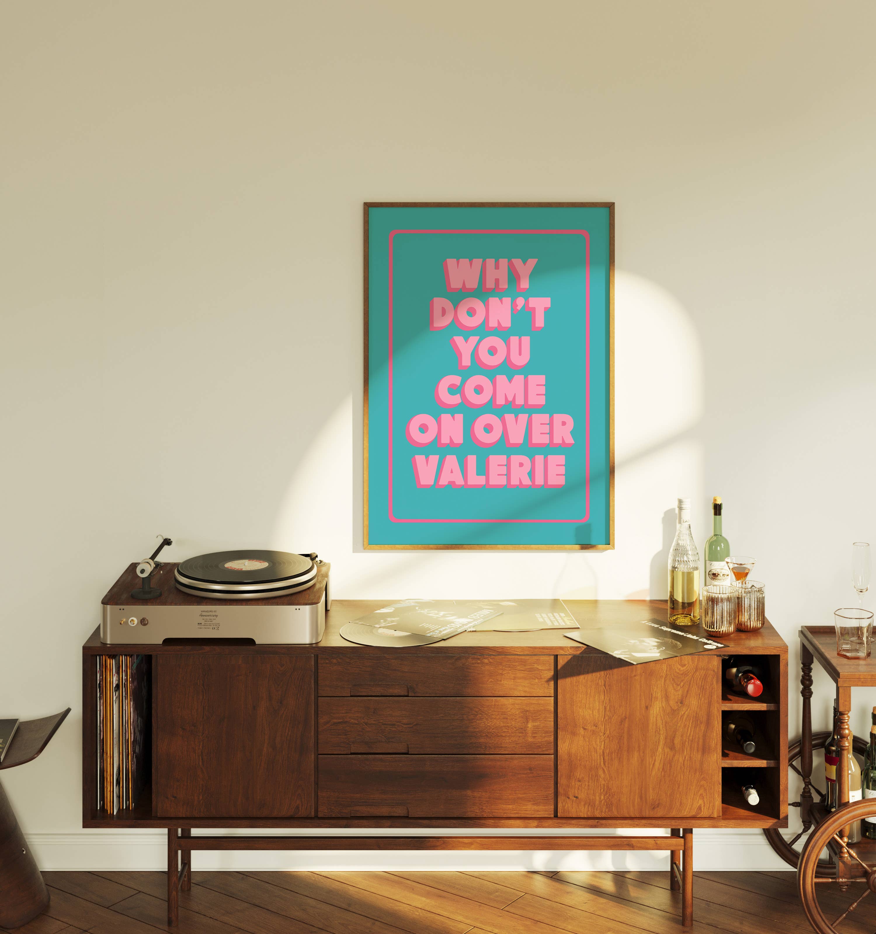 Twisted Rebel Designs - Wholesale Kunstprint - Valerie Kunst Liedtekst Print5