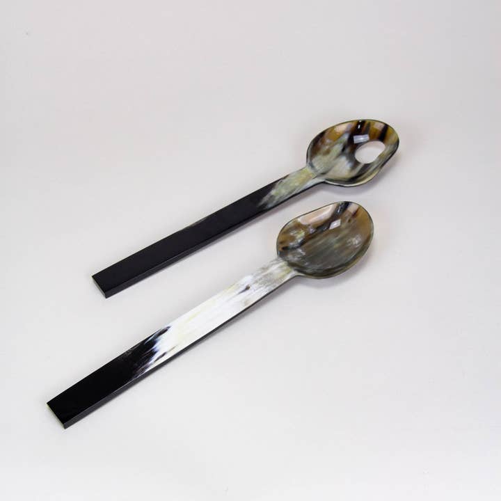 rivêt - L'Indochineur - Wholesale Serving Utensil - Black Souche salad servers1