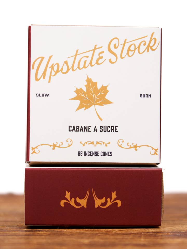 Cabane A Sucre - 25 Pack Incense Cones for wholesale by Upstate Stock