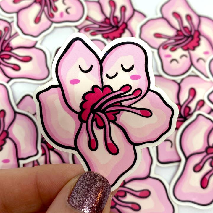 Mini autocollant Sakura pour la vente par Shop Emily M