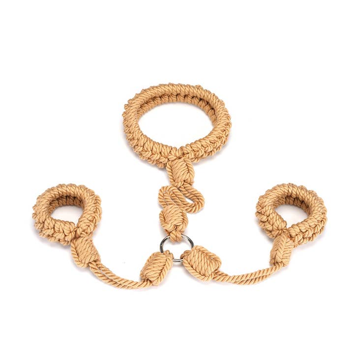 Liebe Seele - Wholesale Sex Toy - Bound You â…¡ Shibari Bondage Rope Wrist to Collar Restraint