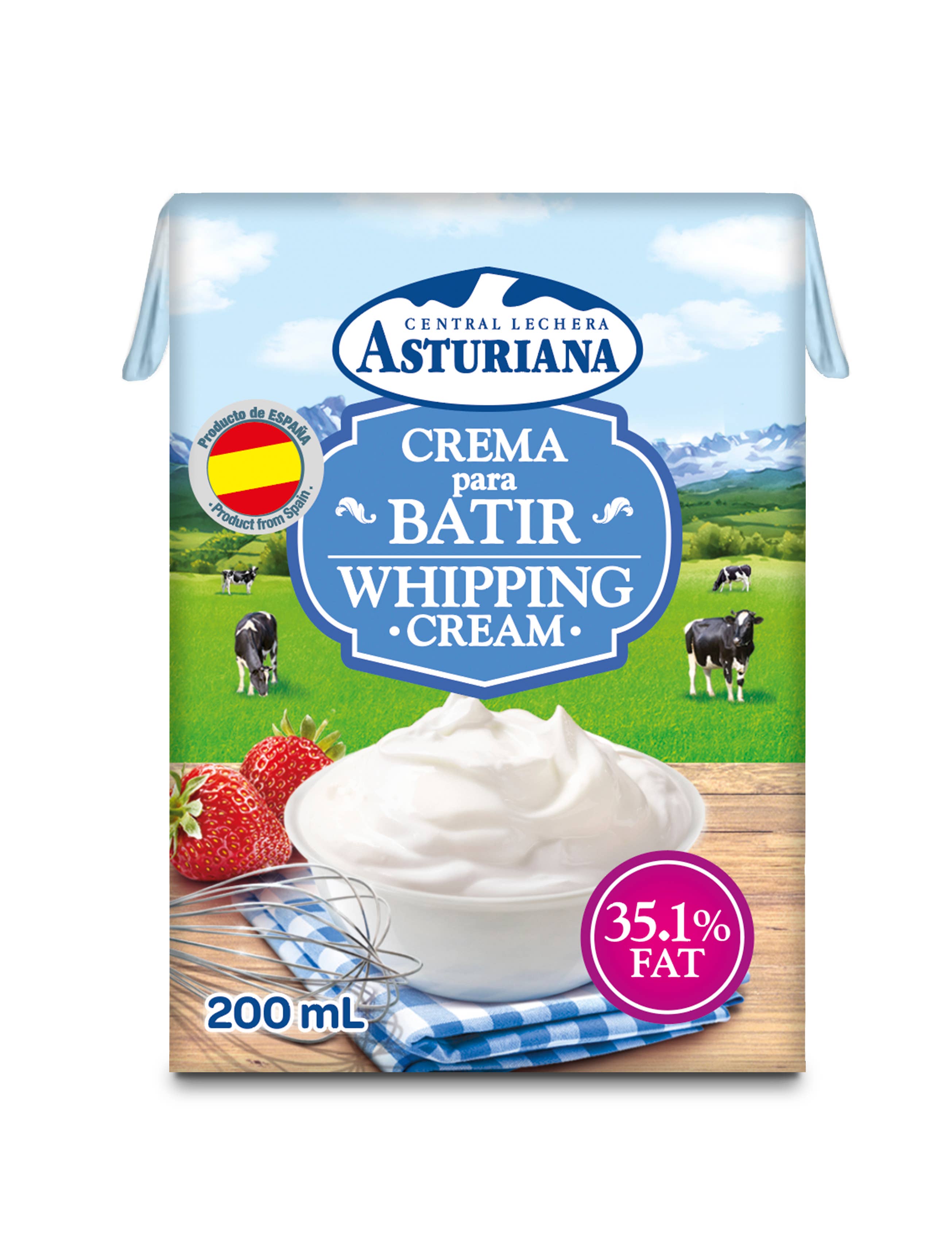 FIAB - Wholesale Non-Dairy Milk - NATA MONTAR 200ml Central Lechera Asturiana