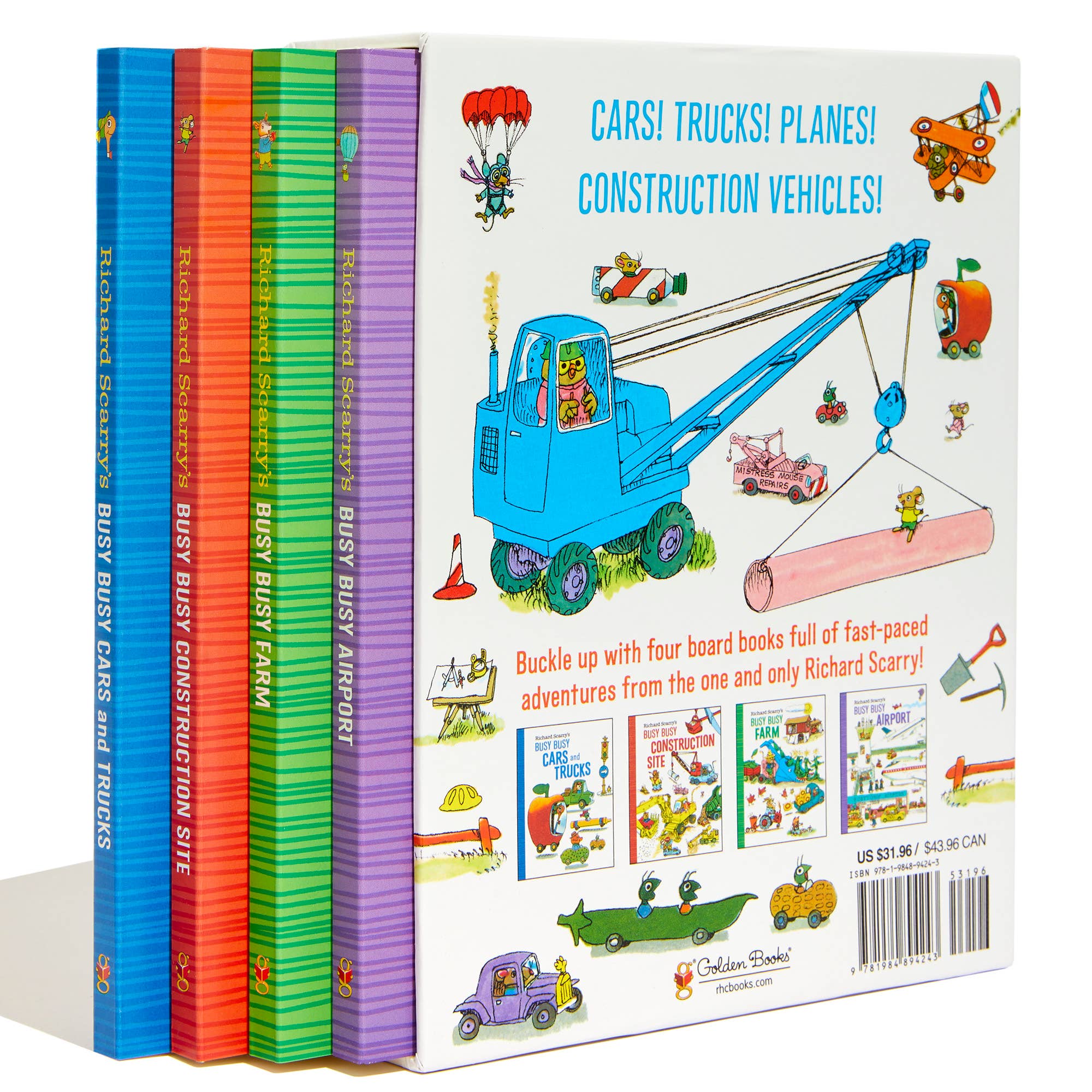 Penguin Random House LLC - Wholesale Preschool Book (3-5) - Busy Busy Boxed Set5