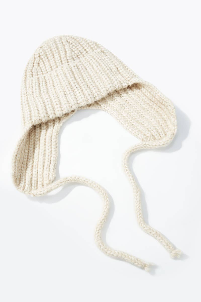 BYREN | ÉLINE L'ATELIER - Wholesale Beanie - Women's - Wool Earflap Beanie MJ205SD11