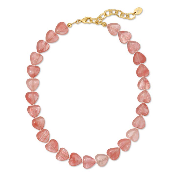 Cherry Heart Necklace for wholesale by The Heart Vault