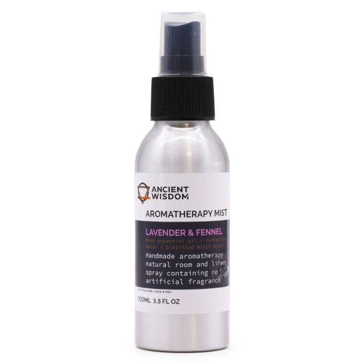 Essential Oil Mists 100ml - Lavander & Fennel for wholesale by Ancient Wisdom