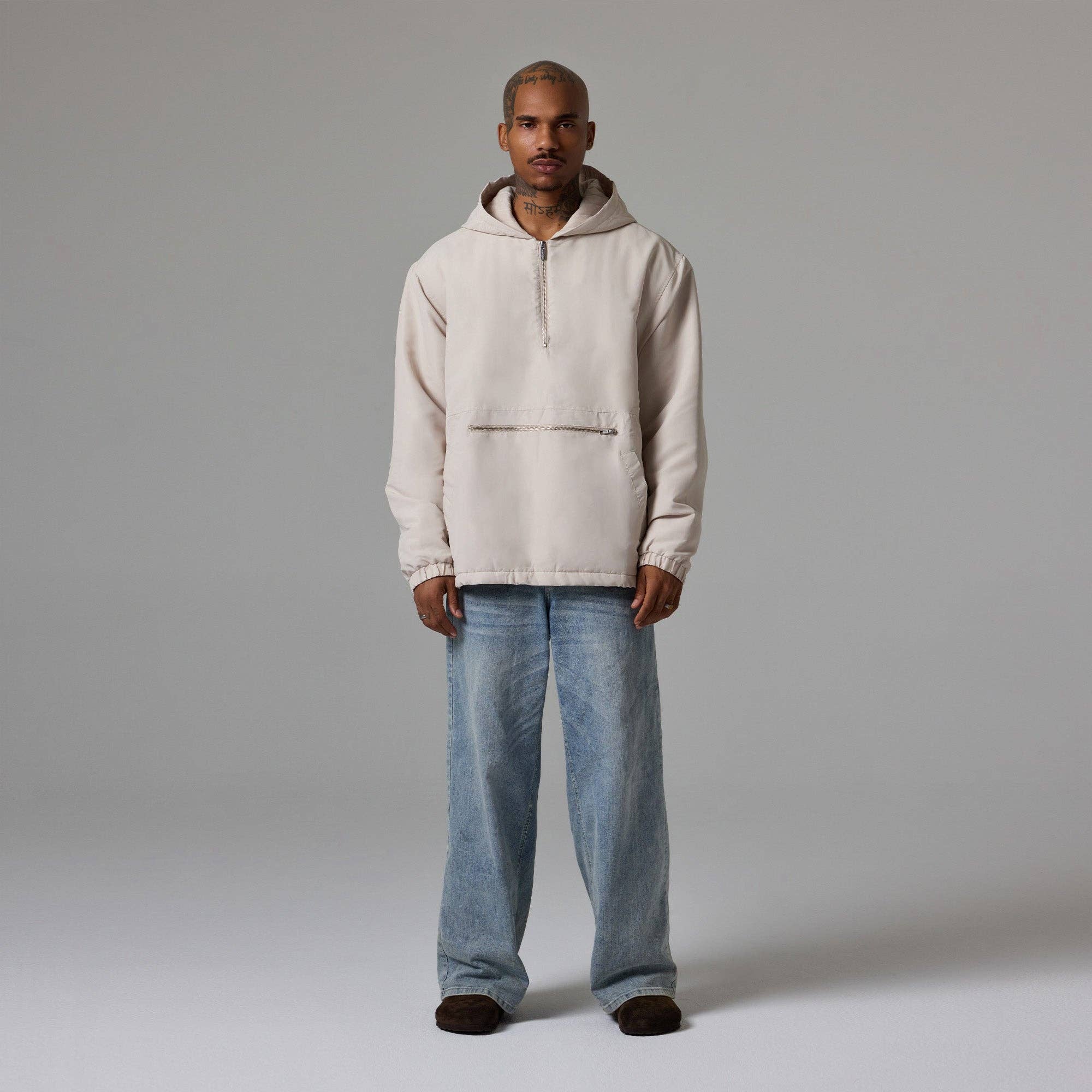 Talentless - Wholesale Jacket - Men's - MENS HALF ZIP JACKET12