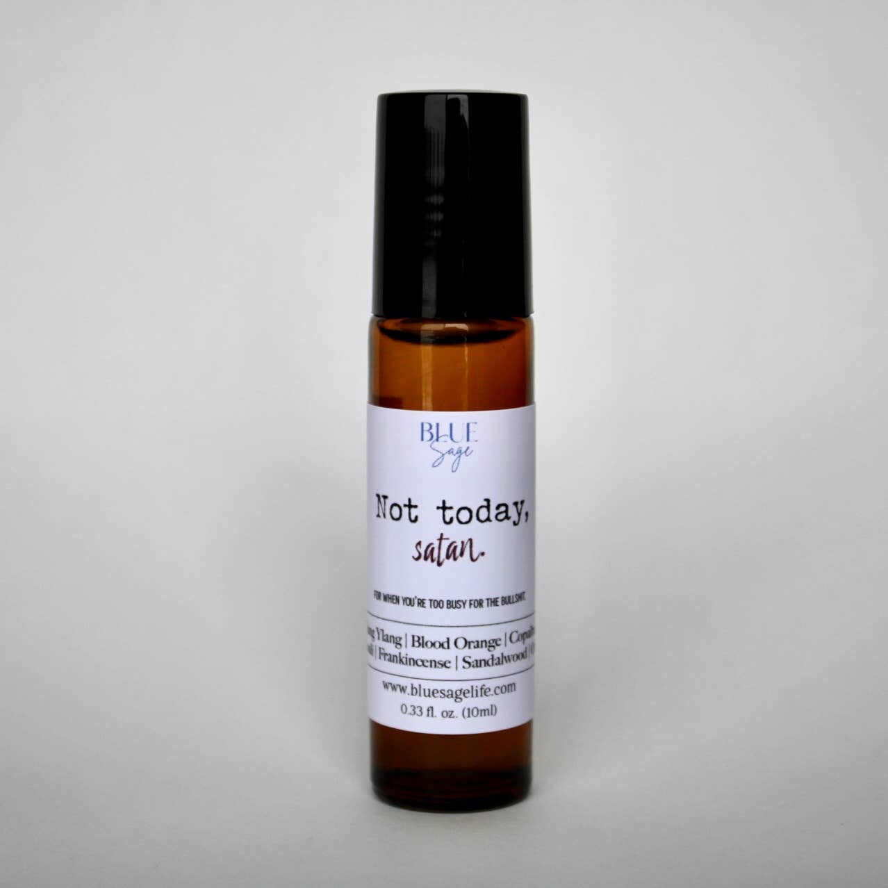 Blue Sage - Wholesale Essential oil roll-on - Not Today Satan | Essential Oil Aromatherapy Roller2