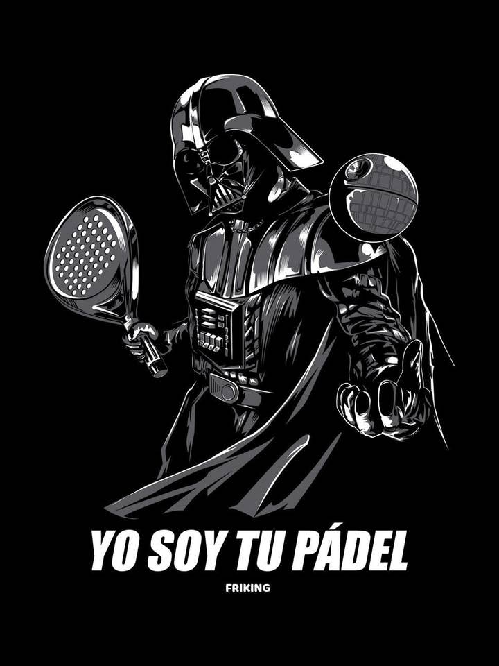 Black I am your padel - 54 for wholesale on Faire2