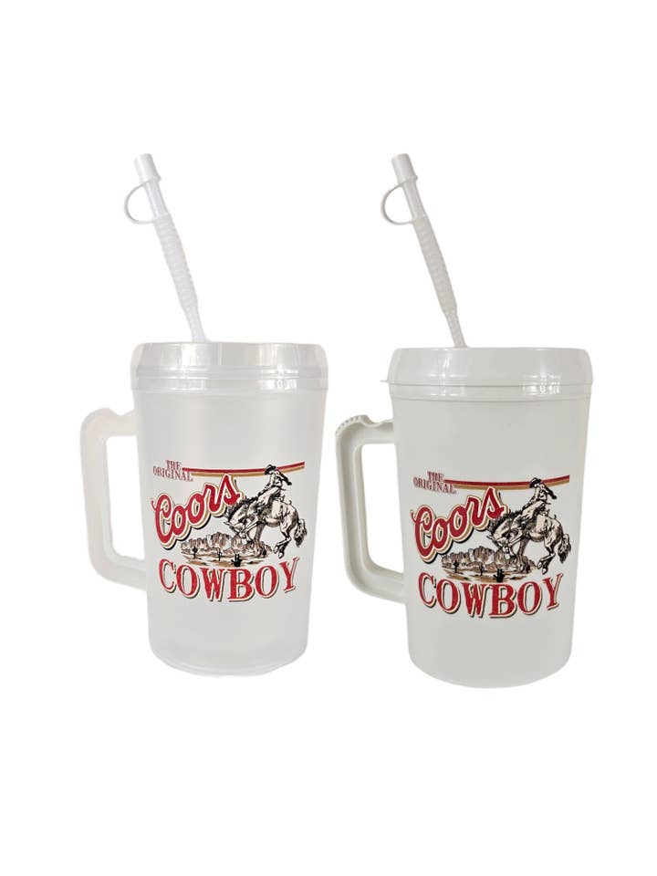 Original Coor Beer Cowboy Mega Trucker Mug 34oz for wholesale by Scratch Decor