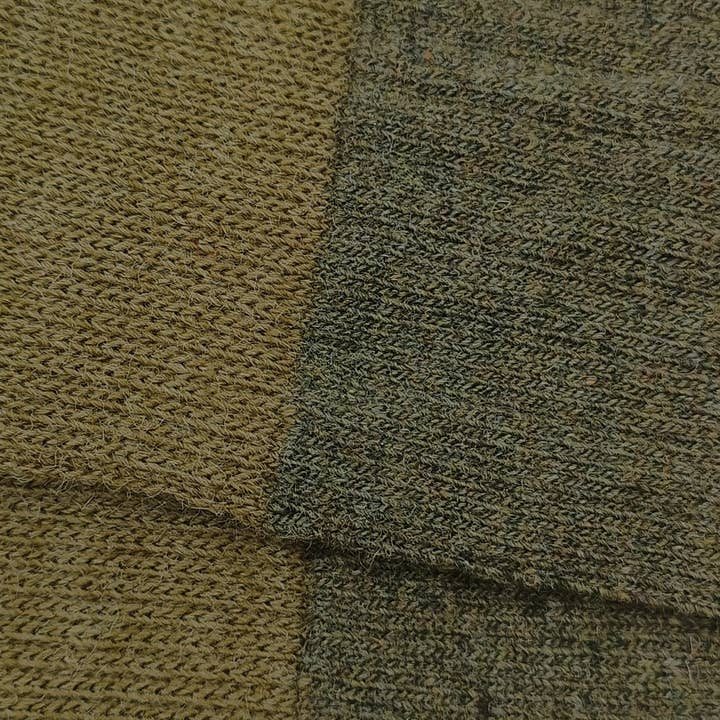 MissCalcetin Low Cane Wool Green Hunting for wholesale on Faire2