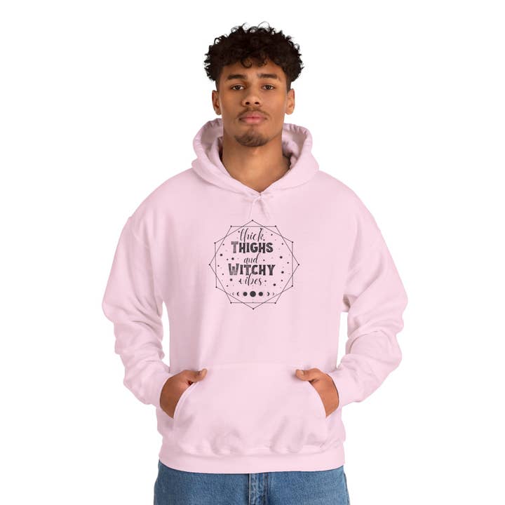 Laney's Castle - Wholesale Hoodie - Unisex - Thick Thighs & Witchy Vibes Hoodie | Plus Size6