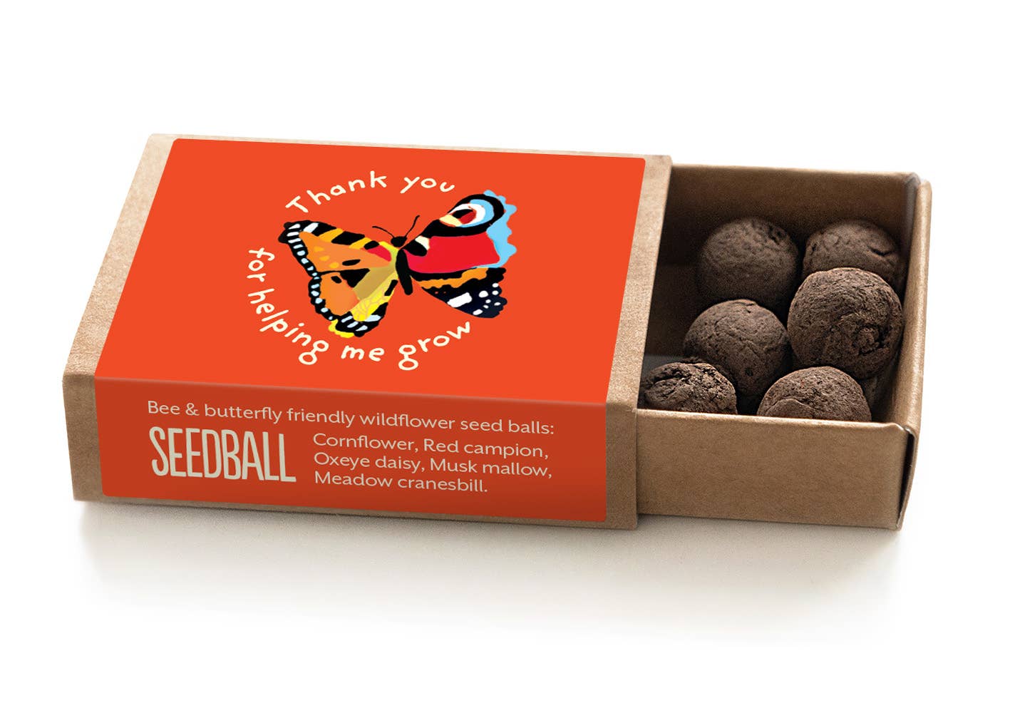 Seedball – wholesale Thank you card – "Thank You” Teacher Wildflower Seedboxes 0