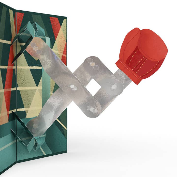 You're a Knock Out Pop-Up Card 5x7" for wholesale by Lovepop Cards