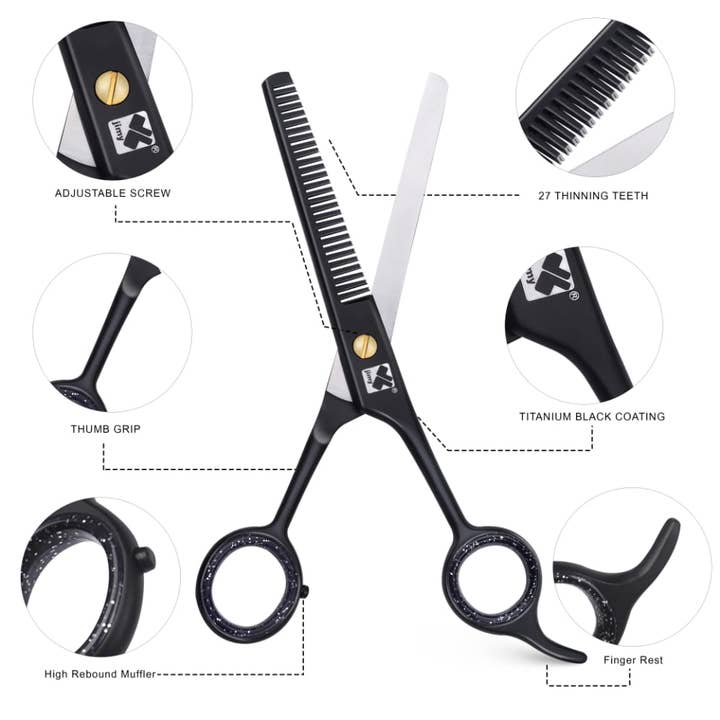 Jimy Brothers Inc - Vente Ciseaux de coiffeur - Ciseaux à cheveux professionnels 12