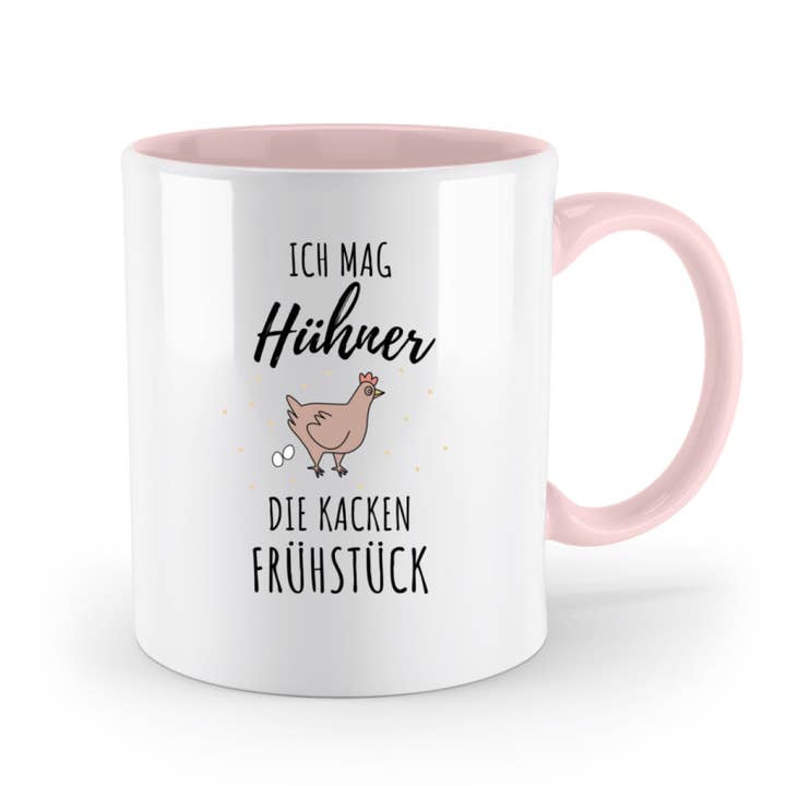 GARTENFAN - Wholesale Coffee Mug - Chickens poop breakfast - ceramic cup2