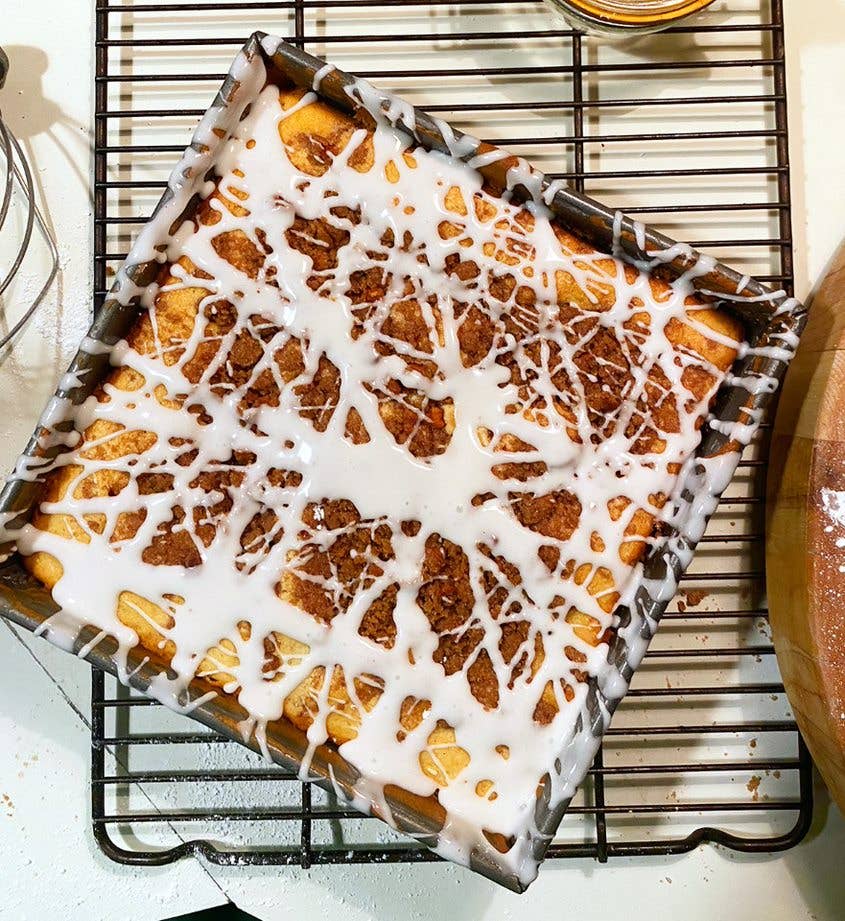 Rabbit Creek Gourmet - Wholesale Cake Mix - Saigon Cinnamon Apple Coffee Cake1