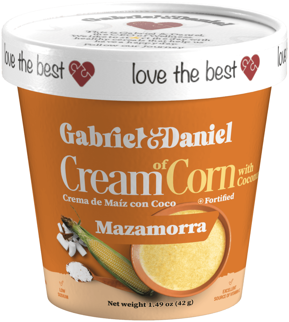 Gabriel & Daniel Wellness Oatmeals – Großhandel Frühstückszerealien – Bio SS Instantgetreidebecher - Mais mit Kokosnuss2