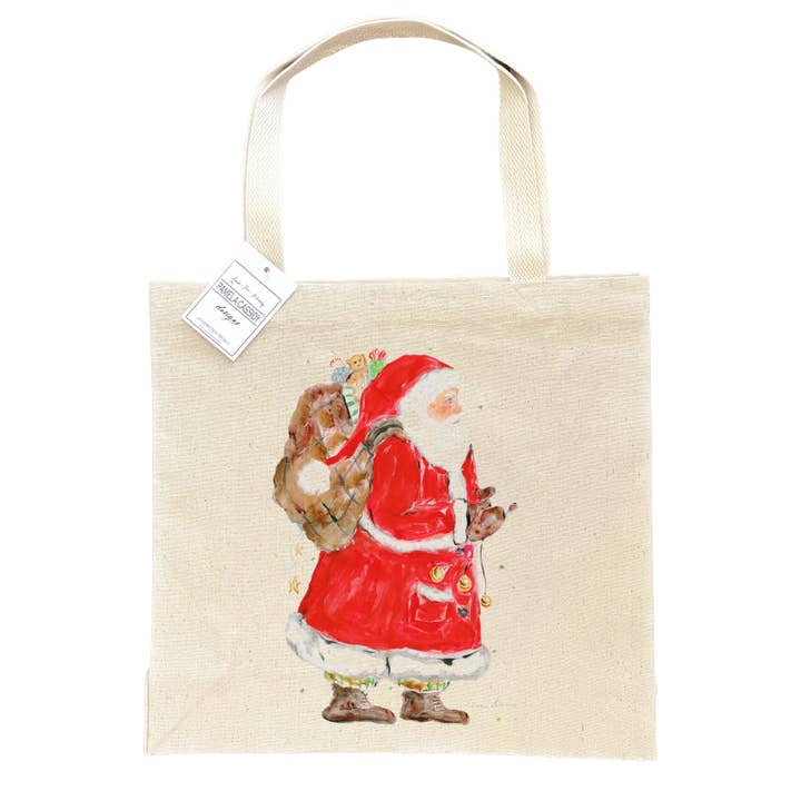 Good Ol Santa Tote Bag for wholesale by Pamela Cassidy Designs
