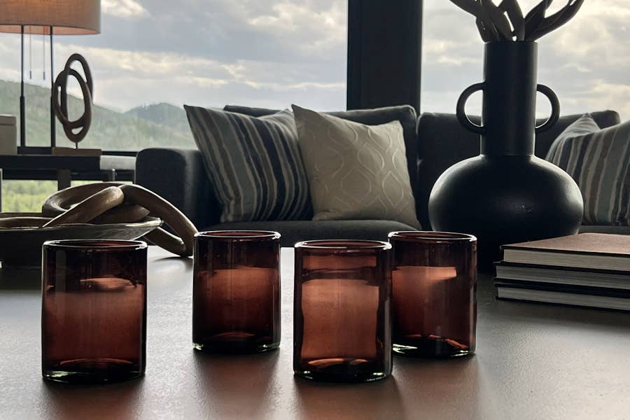 Verve Culture - Wholesale Cocktail/likeur glas - Handgeblazen Mexicaanse DOF-Glazen - Tamarinde4