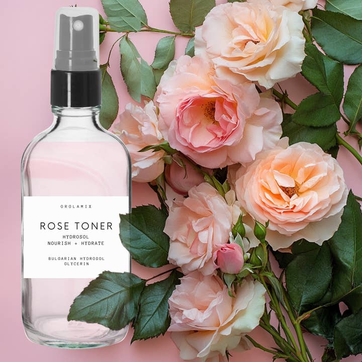 Orglamix - Wholesale Facial Toner - Rose Water Toner | Hydrating Face Mist for Dewy Glow3