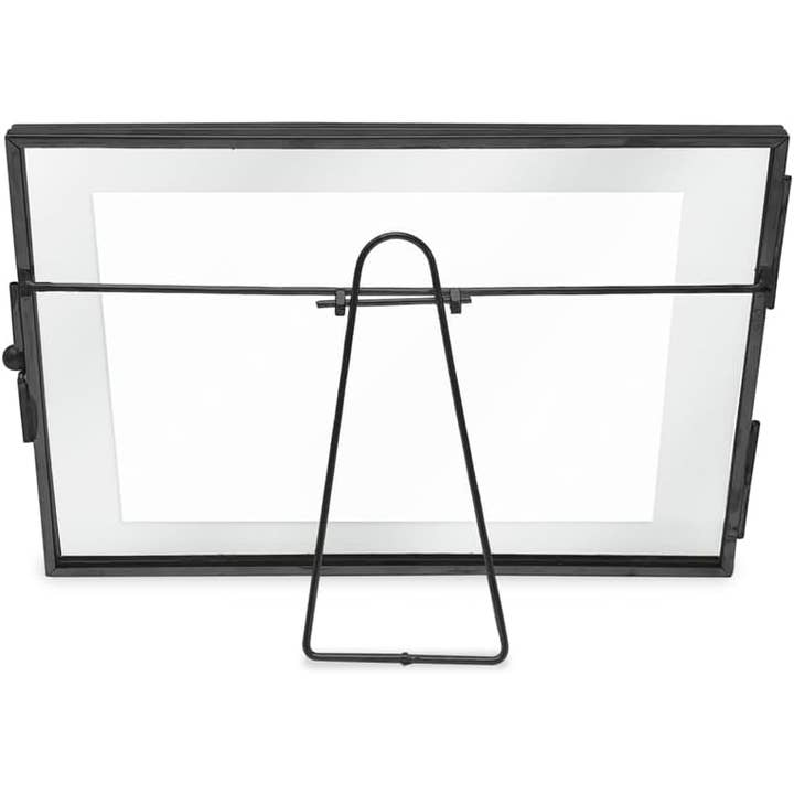 Isaac Jacobs International - Wholesale Picture frame - Isaac Jacobs Metal Floating Photo Frame w/ Locket Bead Clasp33