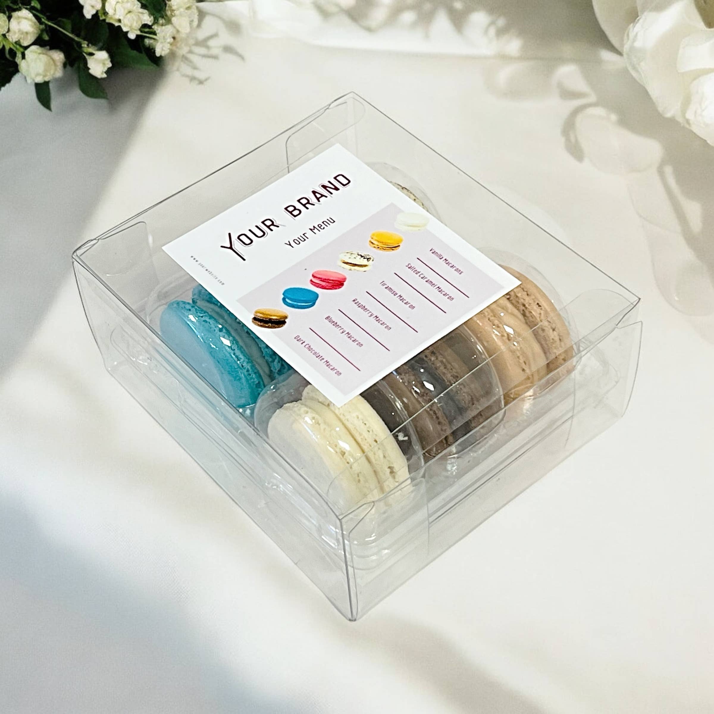 macaron centrale - Wholesale Cookie - Private Label Assorted French Macarons - 6 Pack Set2