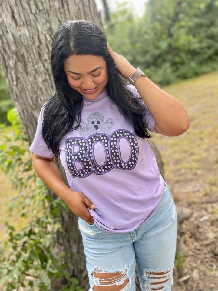 Boo Ghost (Gildan T-Shirt) for wholesale by 1/2 Penny Wholesale