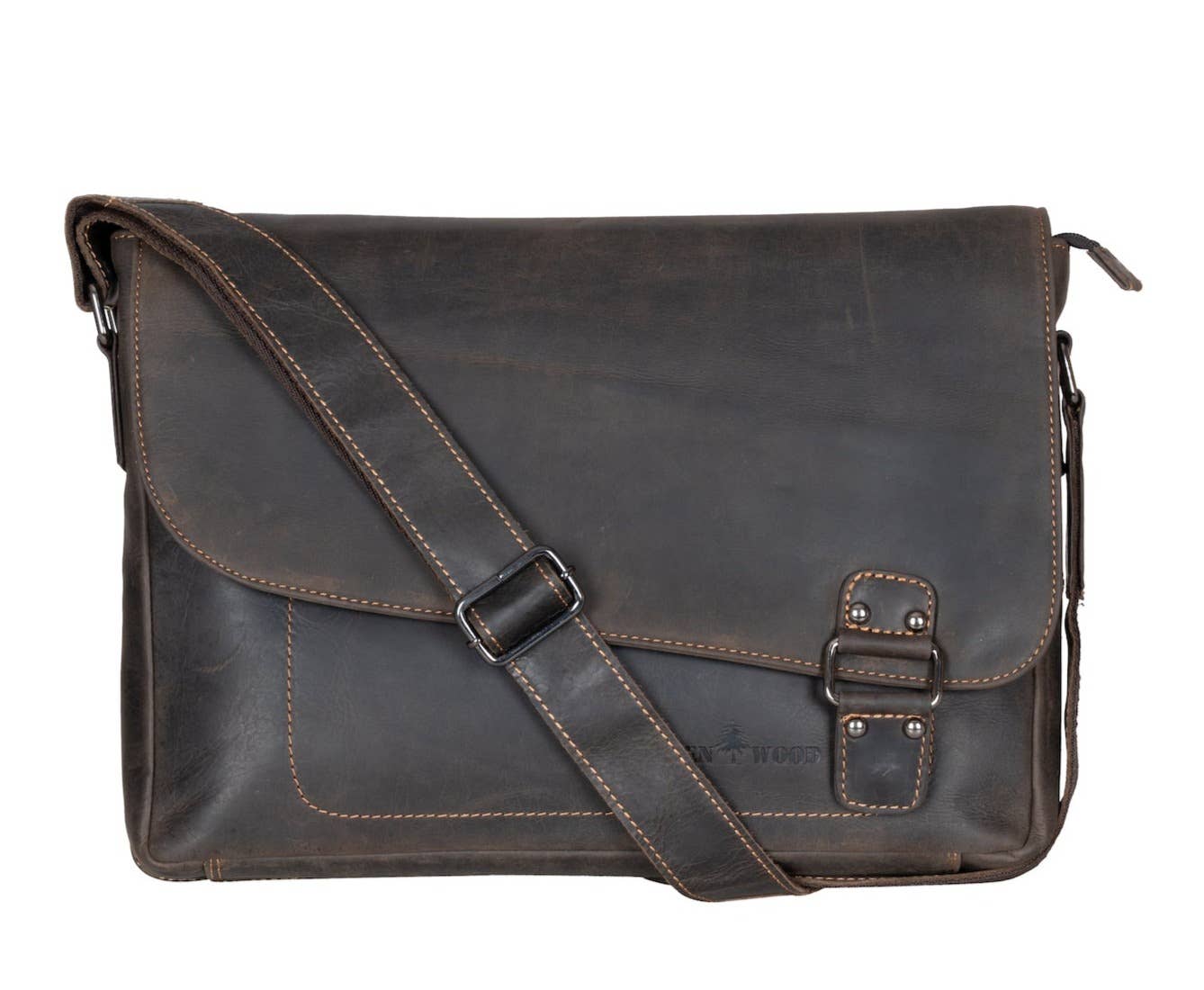 Greenwood Leather - Wholesale Shoulder Bag - Unisex - Leather Shoulder Bag Martin - GW8370