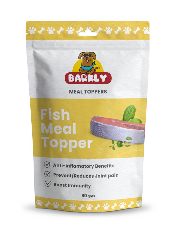 Fish Meal Topper for wholesale by Barkly Natural Dog Treats