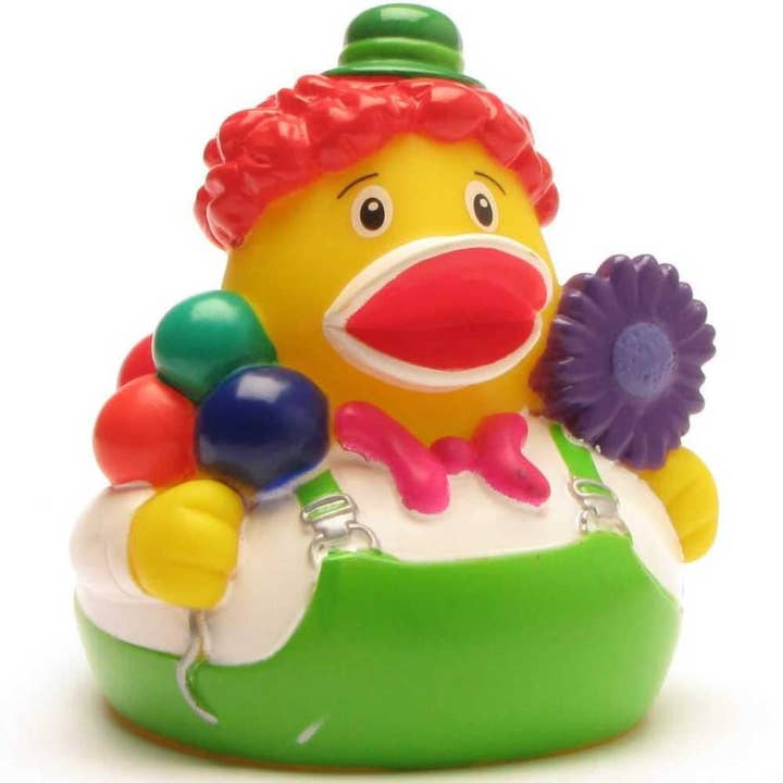 Duckshop - Wholesale Bath toy – Baby - Rubber Duck Clown - rubber duck