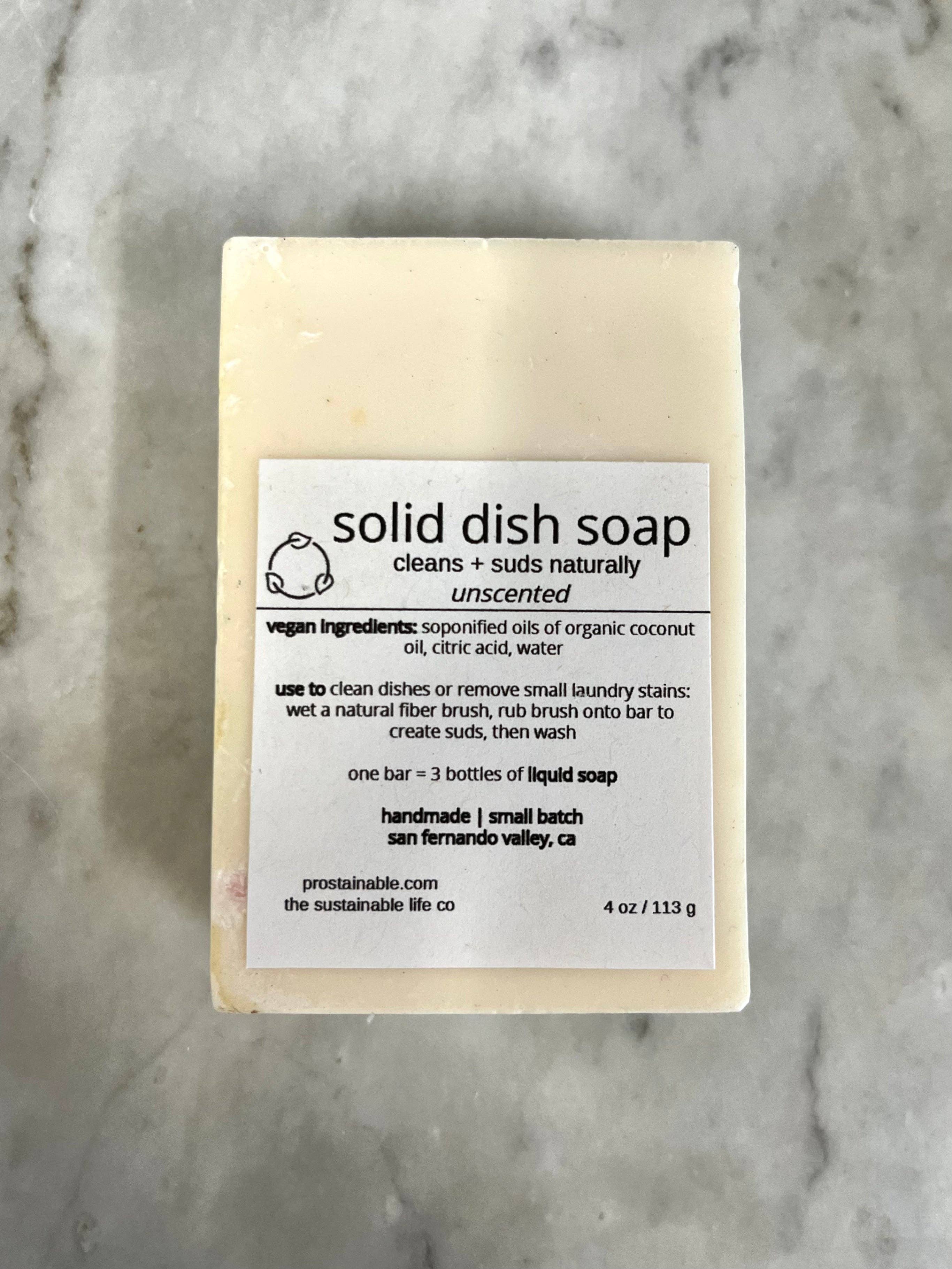 prostainable ® - Wholesale Dish Soap - Solid Dish Soap Bar (4oz)2