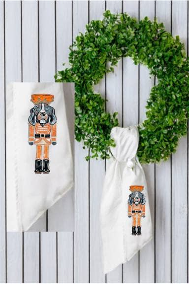 LuckyBird Apparel and Home - Wholesale Christmas Decoration - Kathryn Hound Nutcracker Sash0