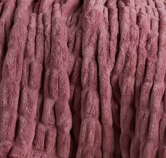 Springtree Home - Wholesale Throw Blanket - Luxury Heavyweight Ruched Throw Blankets 50" x 60" 20